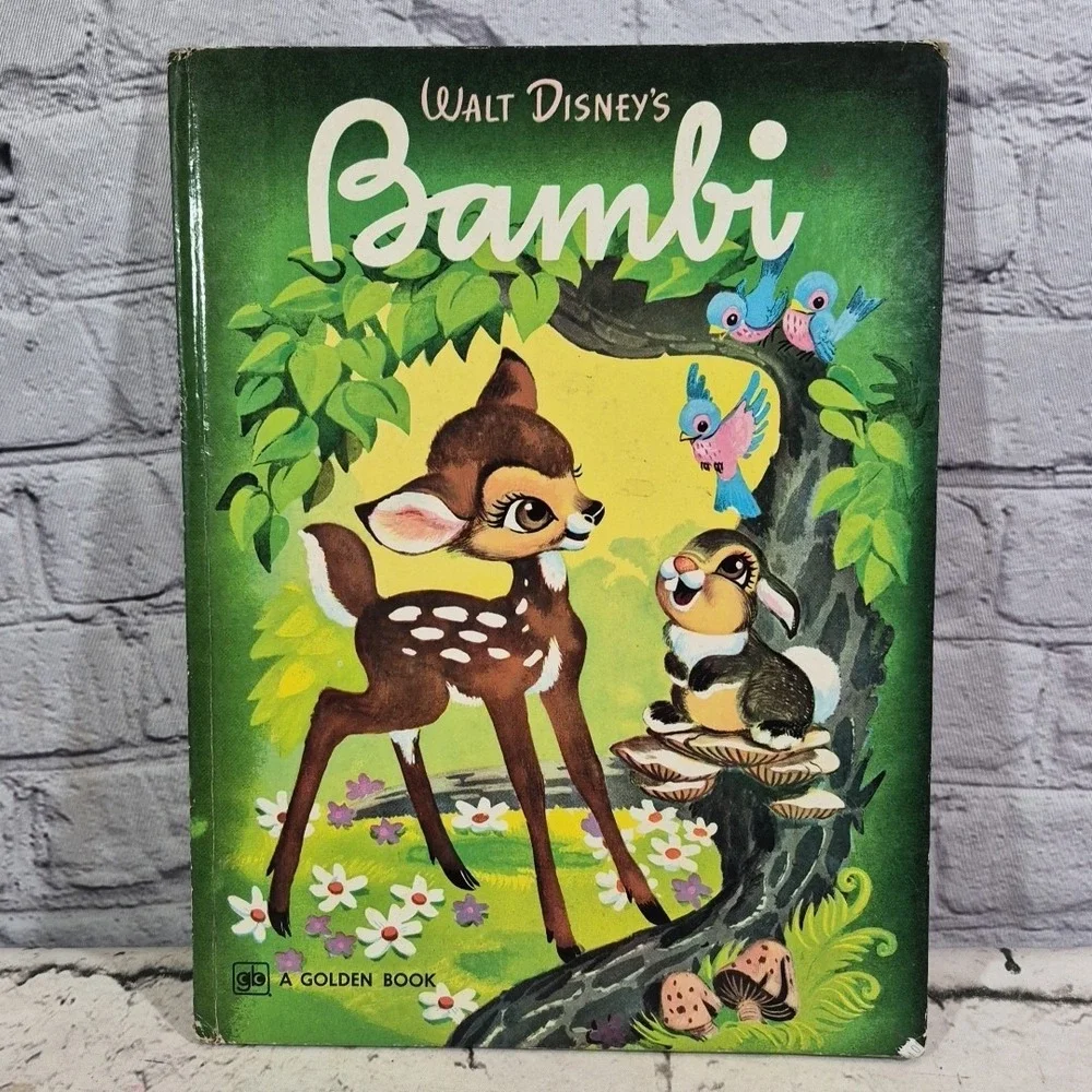 Walt‎ Disney's Bambi-Big Golden Book-1979